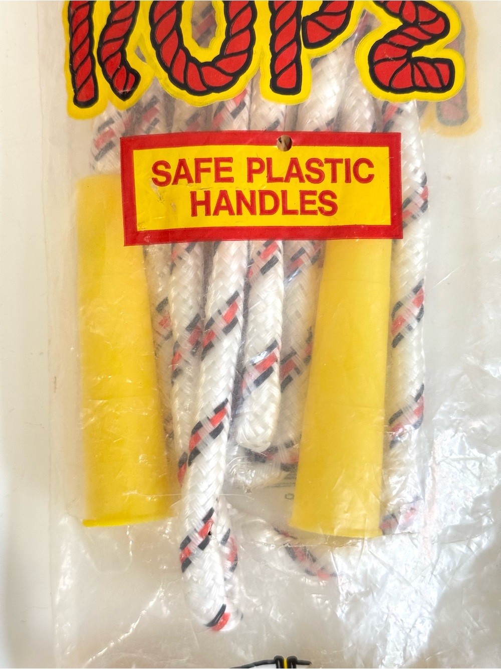 Vintage Yellow Jump Rope Handles by - Picture 7 of 8